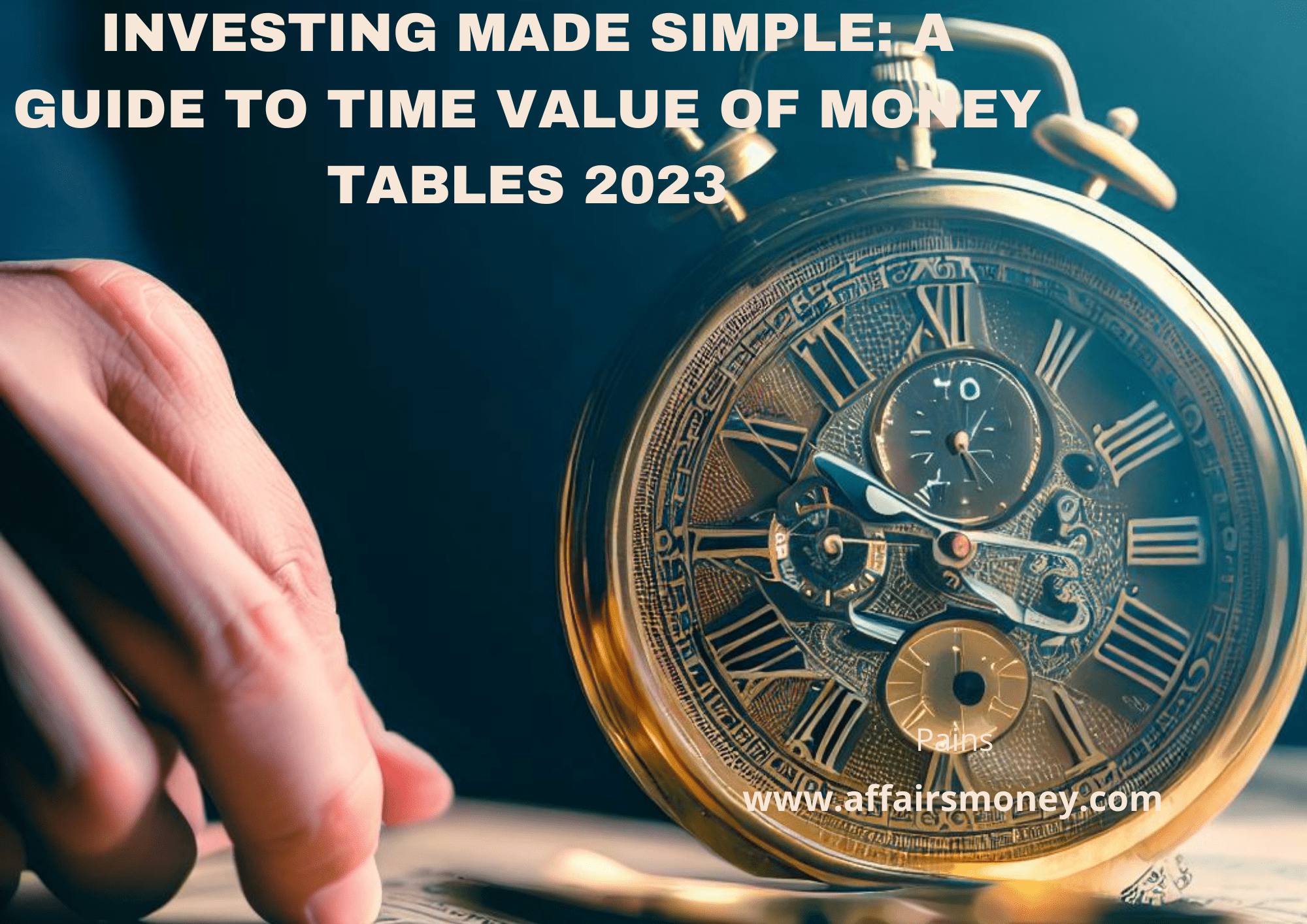 A Guide to Time Value of Money Tables 2023